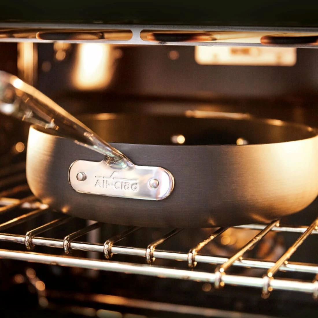 All-Clad HA1 Hard Anodized Nonstick Fry Pan Set (10" & 12") | 2-Piece 6 All-Clad HA1 Hard Anodized Nonstick Fry Pan Set (10" & 12") | 2-Piece - Image 4