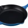 Le Creuset 9" Signature Enameled Cast Iron Skillet | Marseille Blue 2 Le Creuset 9" Signature Enameled Cast Iron Skillet | Marseille Blue -Cuisinart Sales Shop ls2024 2359 lecreuset signature iron handle 9 skillet marseille blue
