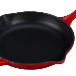 Le Creuset 9" Signature Enameled Cast Iron Skillet | Cerise/Cherry Red