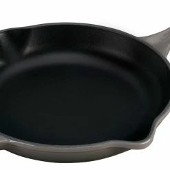 Le Creuset 9" Signature Enameled Cast Iron Skillet | Oyster Grey