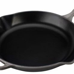 Le Creuset 11.75" Signature Enameled Cast Iron Skillet | Oyster Grey