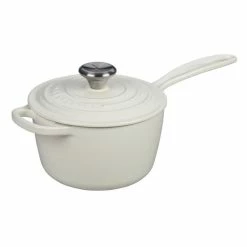 Le Creuset Collector's 23-Piece Set | White -Cuisinart Sales Shop ls2518 1616ss enameled cast iron sauce pan 1.75 quart 2