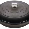 Le Creuset 3.5 Qt. Signature Enameled Cast Iron Braiser With Stainless Steel Knob | Oyster Grey -Cuisinart Sales Shop ls2532 307fss le creuset 3.5 qt braiser oyster grey 1
