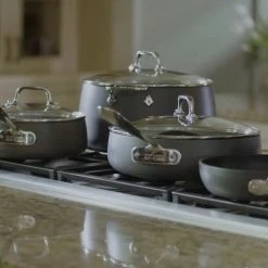 All-Clad HA1 Hard Anodized Nonstick 5-Piece Fry Pan Set -Cuisinart Sales Shop maxresdefault 138 14