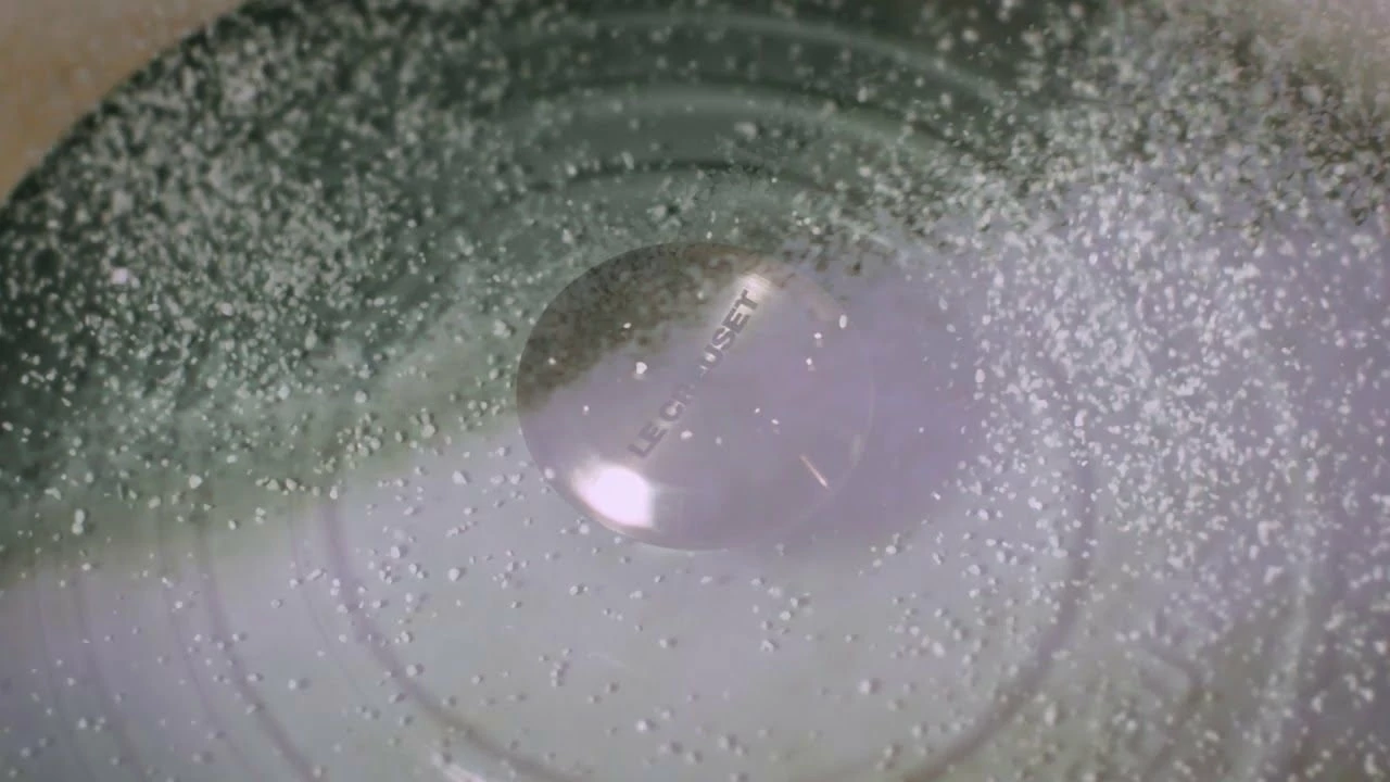 Le Creuset 4 Qt. Pumpkin Cocotte | Sea Salt 8 Le Creuset 4 Qt. Pumpkin Cocotte | Sea Salt - Image 6