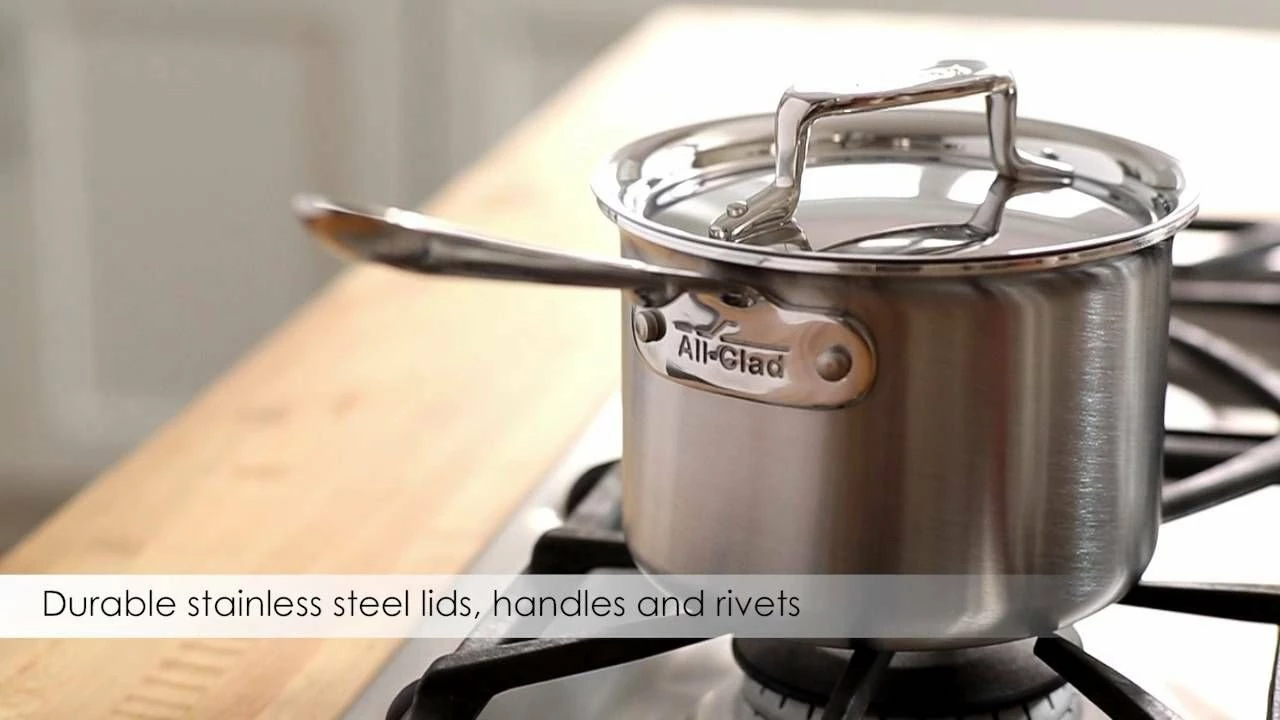 All-Clad D5 Brushed Stainless Steel 14-Piece Cookware Set 11 All-Clad D5 Brushed Stainless Steel 14-Piece Cookware Set - Image 9