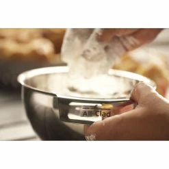 All-Clad D3 Stainless Steel Compact Cookware & Mixing Bowl Set | 8-Piece -Cuisinart Sales Shop mbset all clad stainless steel mixing bowl set 1