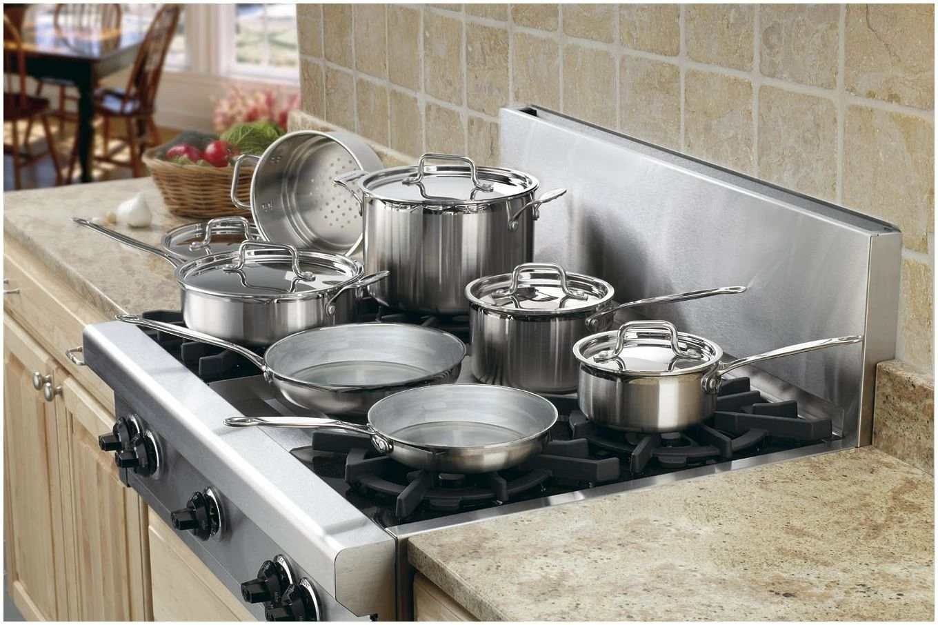 Cuisinart MultiClad Pro Triple Ply Stainless Steel Cookware Set | 12-Piece 4 Cuisinart MultiClad Pro Triple Ply Stainless Steel Cookware Set | 12-Piece - Image 2