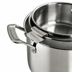 Cuisinart 11-Piece Smartnest Stainless Steel Cookware Set -Cuisinart Sales Shop n91 11 nestingtabs