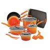Rachael Ray Orange Gradient 14 Piece Enamel Cookware Set -Cuisinart Sales Shop orange gradient