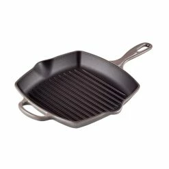 Le Creuset 10-Piece Signature Cookware Set With Stainless Steel Knobs | Oyster Grey -Cuisinart Sales Shop oyster grill