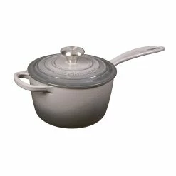 Le Creuset 10-Piece Signature Cookware Set With Stainless Steel Knobs | Oyster Grey -Cuisinart Sales Shop oyster sp