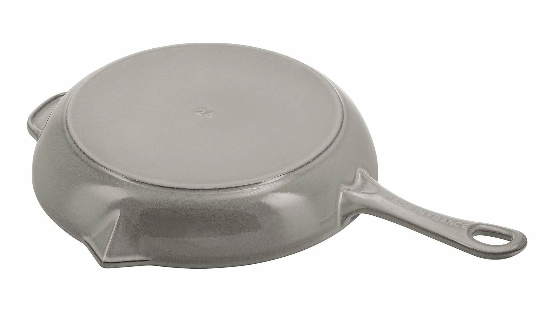Staub 10" Frying Pan | Graphite Grey 4 Staub 10" Frying Pan | Graphite Grey - Image 2