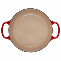 Le Creuset 10-Piece Signature Cookware Set With Stainless Steel Knobs | Cerise/Cherry Red -Cuisinart Sales Shop redutch3