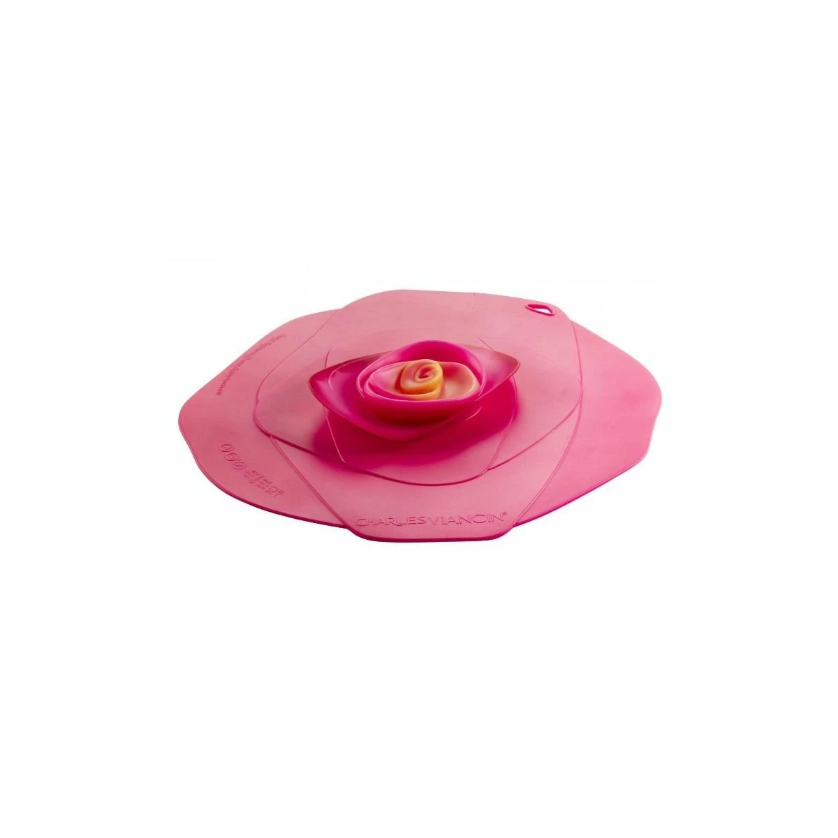 Charles Viancin Silicone Lid | 8" Rose (Fuschia) 3 Charles Viancin Silicone Lid | 8" Rose (Fuschia)