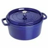 Staub 9 Qt. Round Cocotte/Dutch Oven | Dark Blue