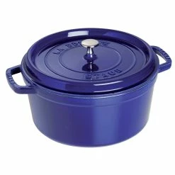 Staub 9 Qt. Round Cocotte/Dutch Oven | Dark Blue