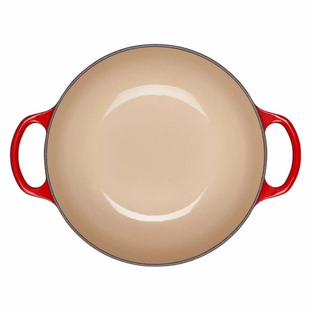 Le Creuset 2.5Qt Signature Cocotte Eiffel Tower Collection | Cerise 7 Le Creuset 2.5Qt Signature Cocotte Eiffel Tower Collection | Cerise - Image 5