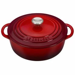 Le Creuset 2.75 Qt. Shallow Round Dutch Oven | Cerise