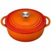 Le Creuset 2.75 Qt. Shallow Round Dutch Oven | Flame -Cuisinart Sales Shop rs11062 l25453a 222s