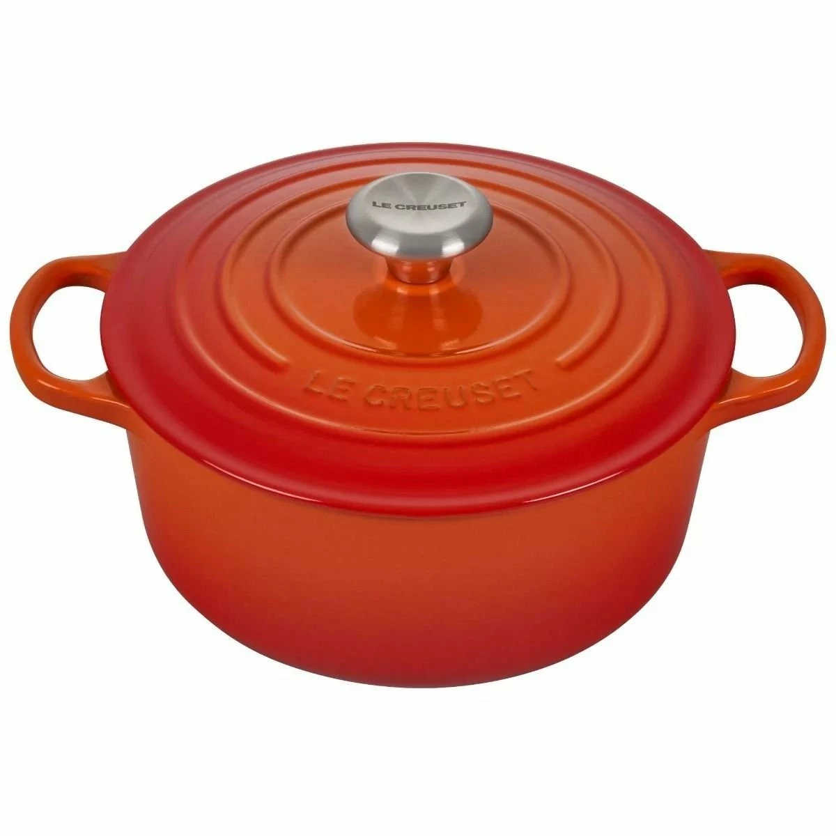 Le Creuset 7-Piece Signature Cookware Set | Flame Orange 4 Le Creuset 7-Piece Signature Cookware Set | Flame Orange - Image 2