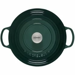 Le Creuset 9 Qt. Round Signature Dutch Oven With Stainless Steel Knob | Artichaut -Cuisinart Sales Shop rs11302 ls2501 30795ss 3 1