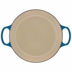 Le Creuset 3.5 Qt. Signature Enameled Cast Iron Braiser With Stainless Steel Knob | Marseille Blue 12 Le Creuset 3.5 Qt. Signature Enameled Cast Iron Braiser With Stainless Steel Knob | Marseille Blue -Cuisinart Sales Shop rs12496 ls2532 3059 4