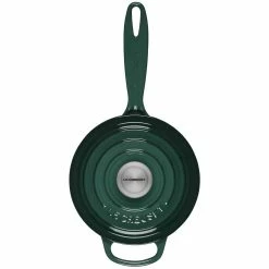 Le Creuset 1.75 Qt. Signature Enameled Cast Iron Saucepan With Stainless Steel Knob | Artichaut -Cuisinart Sales Shop rs13835 rs13406 ls2518 1695ss 3