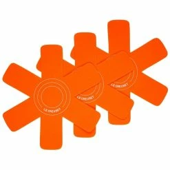 Le Creuset Felt Pan Protectors (Set Of 3) | Orange