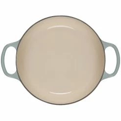 Le Creuset 4.5 Qt. Round Signature Dutch Oven With Stainless Steel Knob | Sea Salt -Cuisinart Sales Shop rs17058 ls2501 24717ss 4