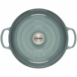 Le Creuset 3.5 Qt. Signature Enameled Cast Iron Braiser With Stainless Steel Knob | Sea Salt 11 Le Creuset 3.5 Qt. Signature Enameled Cast Iron Braiser With Stainless Steel Knob | Sea Salt -Cuisinart Sales Shop rs17080 ls2532 30717ss 3 lpr