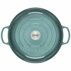 Le Creuset 5 Qt. Signature Enameled Cast Iron Braiser With Stainless Steel Knob | Sea Salt -Cuisinart Sales Shop rs17356 rs12503 ls2532 32717ss 3p lpr