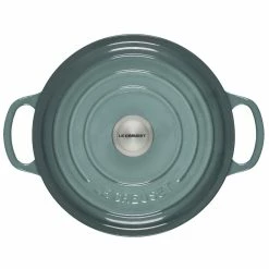 Le Creuset 3.5 Qt. Round Signature Dutch Oven With Stainless Steel Knob| Sea Salt 12 Le Creuset 3.5 Qt. Round Signature Dutch Oven With Stainless Steel Knob| Sea Salt -Cuisinart Sales Shop rs17360 rs11197 ls2501 22717ss 3p
