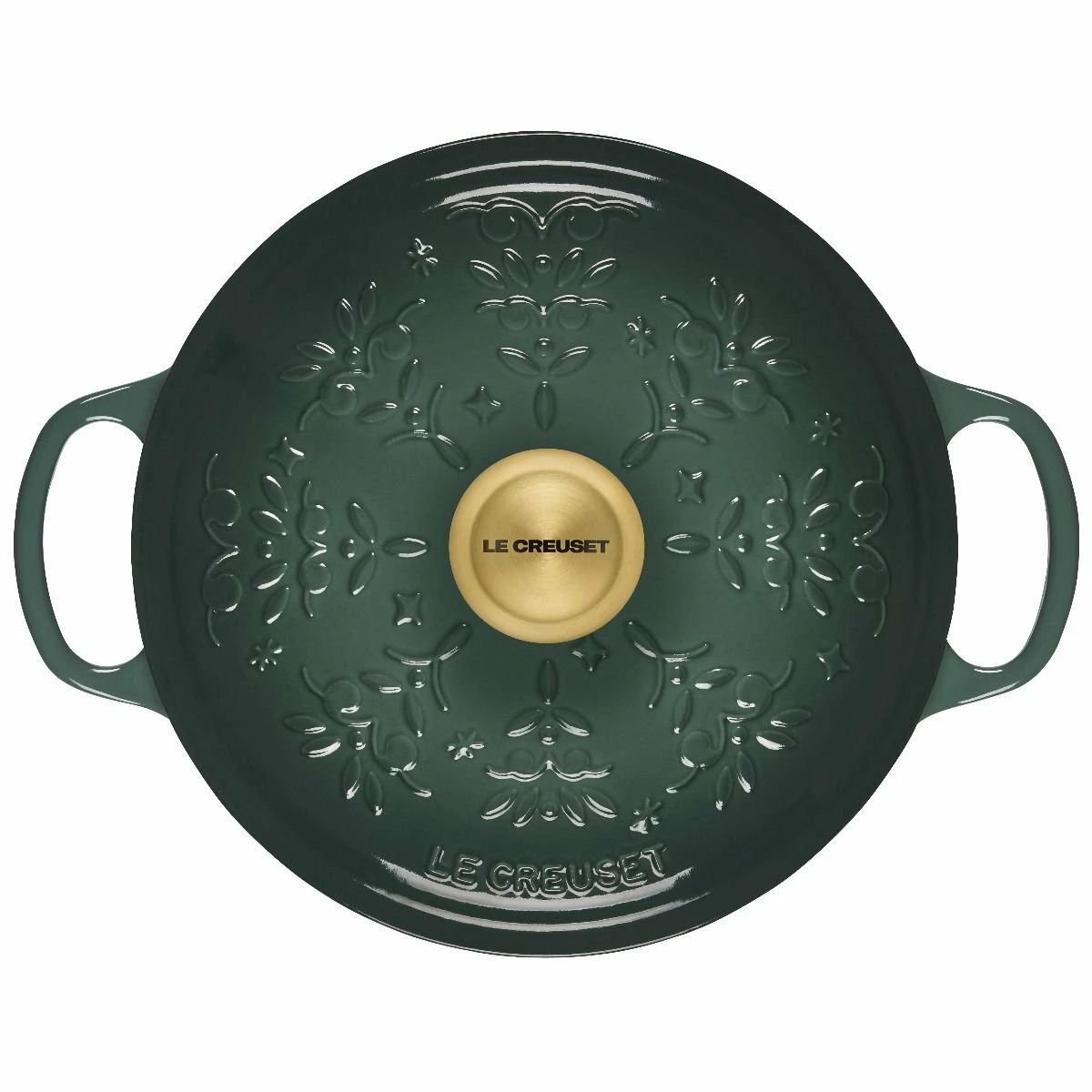 Le Creuset 4.5 Qt. Signature Dutch Oven | Noel (Artichaut) 5 Le Creuset 4.5 Qt. Signature Dutch Oven | Noel (Artichaut) - Image 3