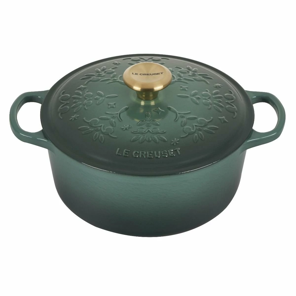 Le Creuset 4.5 Qt. Signature Dutch Oven | Noel (Artichaut) 3 Le Creuset 4.5 Qt. Signature Dutch Oven | Noel (Artichaut)