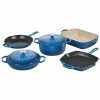 Le Creuset 7-Piece Signature Cookware Set | Marseille Blue 1 Le Creuset 7-Piece Signature Cookware Set | Marseille Blue -Cuisinart Sales Shop rs18086 7piece mars lpr
