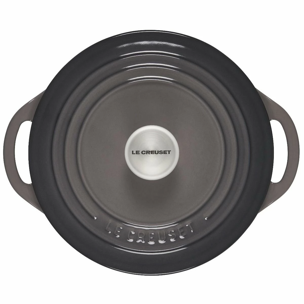 Le Creuset 2.75 Qt. Shallow Round Dutch Oven | Oyster 5 Le Creuset 2.75 Qt. Shallow Round Dutch Oven | Oyster - Image 3