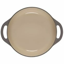 Le Creuset 2.75 Qt. Shallow Round Dutch Oven | Oyster 10 Le Creuset 2.75 Qt. Shallow Round Dutch Oven | Oyster -Cuisinart Sales Shop rs18429 l2545 227fss 4