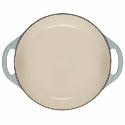 Le Creuset 2.75 Qt. Shallow Round Dutch Oven | Sea Salt -Cuisinart Sales Shop rs18941 l2545 22717ss 4