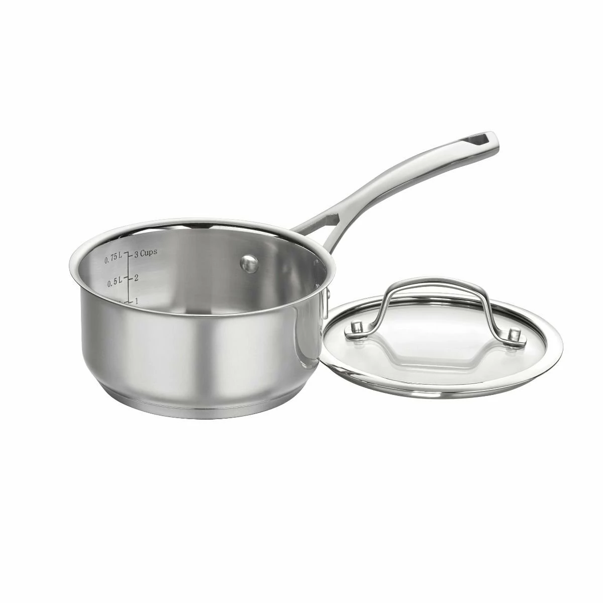 Cuisinart Forever Stainless Saucepan With Cover | 1 Qt. 3 Cuisinart Forever Stainless Saucepan With Cover | 1 Qt.