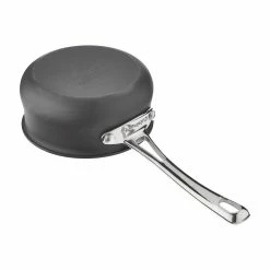 Cuisinart Contour Hard Anodized Saucepan With Cover | 1 Qt. -Cuisinart Sales Shop saucepanbottomview