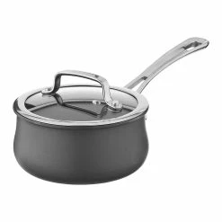 Cuisinart Contour Hard Anodized Saucepan With Cover | 1 Qt.