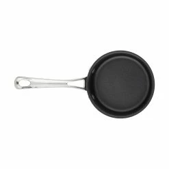 Cuisinart Contour Hard Anodized Saucepan With Cover | 1 Qt. -Cuisinart Sales Shop saucepantopview