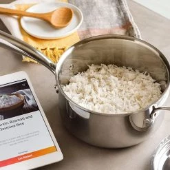 Hestan Cue 3.5 Qt. Smart Sauce Pot | Stainless Steel -Cuisinart Sales Shop saucepot2 1