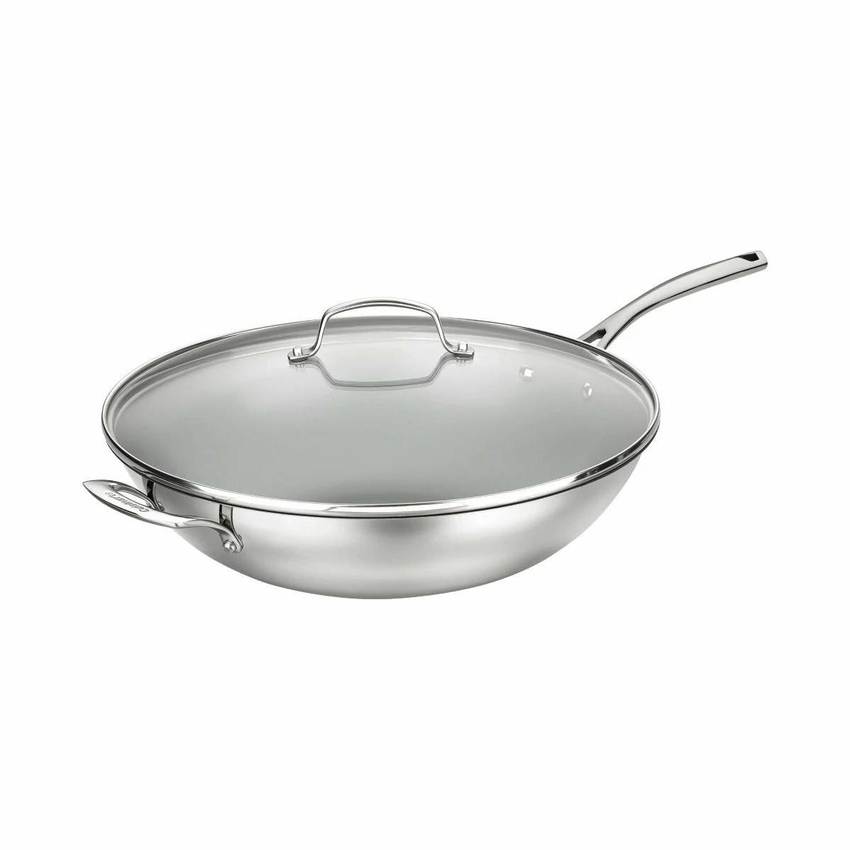 Cuisinart Forever Stainless Nonstick Stir Fry Pan With Helper Handle & Cover | 14" 3 Cuisinart Forever Stainless Nonstick Stir Fry Pan With Helper Handle & Cover | 14"