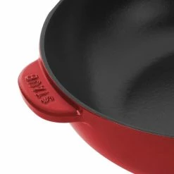 Staub 2.9 Qt Cast Iron Daily Pan | Cherry -Cuisinart Sales Shop staub iron 4