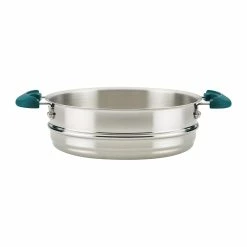 Rachael Ray 8-Piece Enameled Stacking Cookware Set | Teal Shimmer -Cuisinart Sales Shop teal12