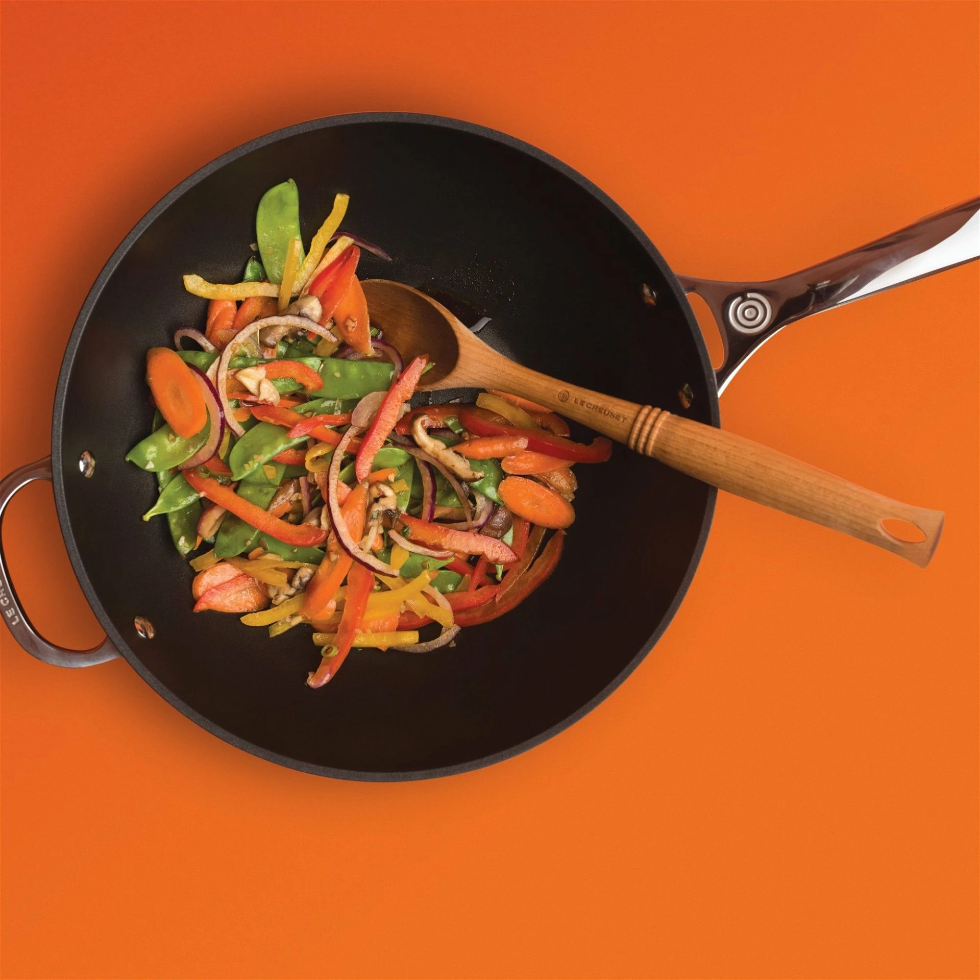 Le Creuset 12" Stir Fry Pan | Toughened Nonstick Pro 11 Le Creuset 12" Stir Fry Pan | Toughened Nonstick Pro - Image 9