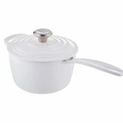 Le Creuset 10-Piece Signature Cookware Set With Stainless Steel Knobs | White -Cuisinart Sales Shop white sp