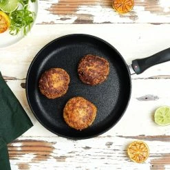 Swiss Diamond | XD Fry Pan With Lid - 9.5" -Cuisinart Sales Shop xd6424v2 1